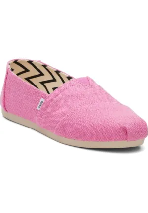 Toms Women Alpargata Pink Heritage Canvas