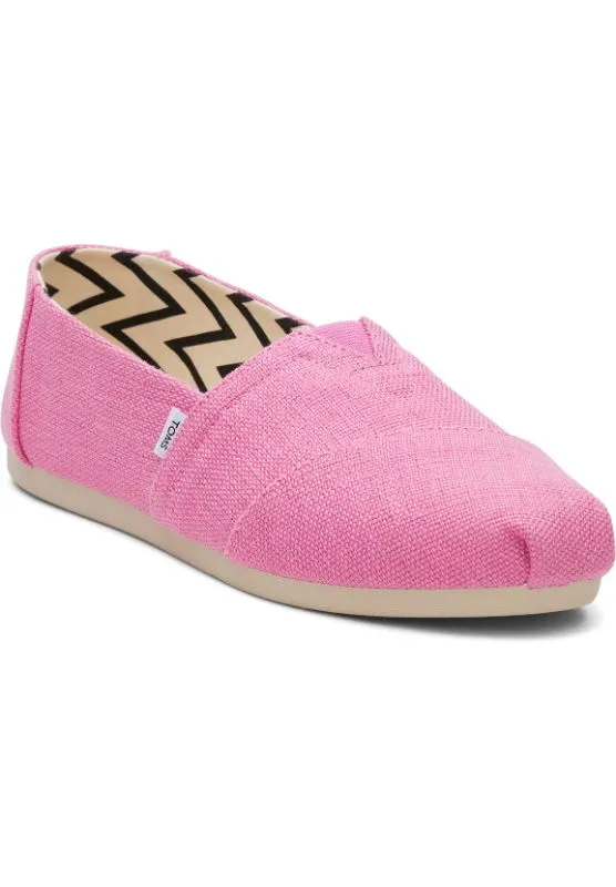Toms Women Alpargata Pink Heritage Canvas
