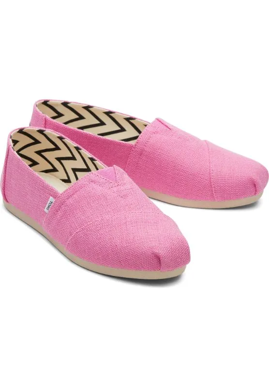 Toms Women Alpargata Pink Heritage Canvas
