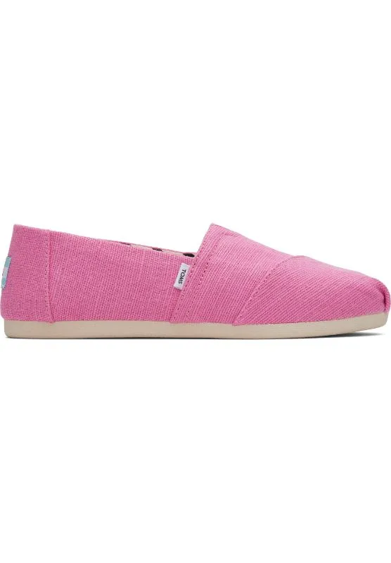Toms Women Alpargata Pink Heritage Canvas