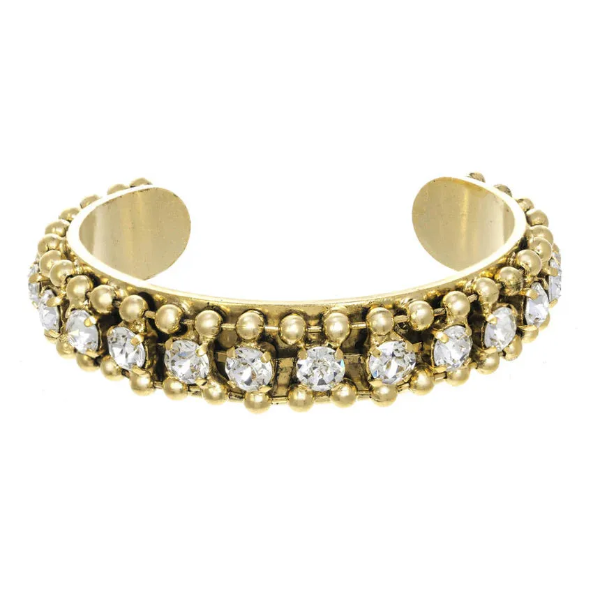TOVA Coco Cuff Antique Gold