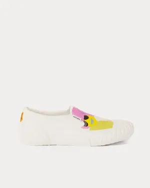 Tribute White Slip On Sneakers
