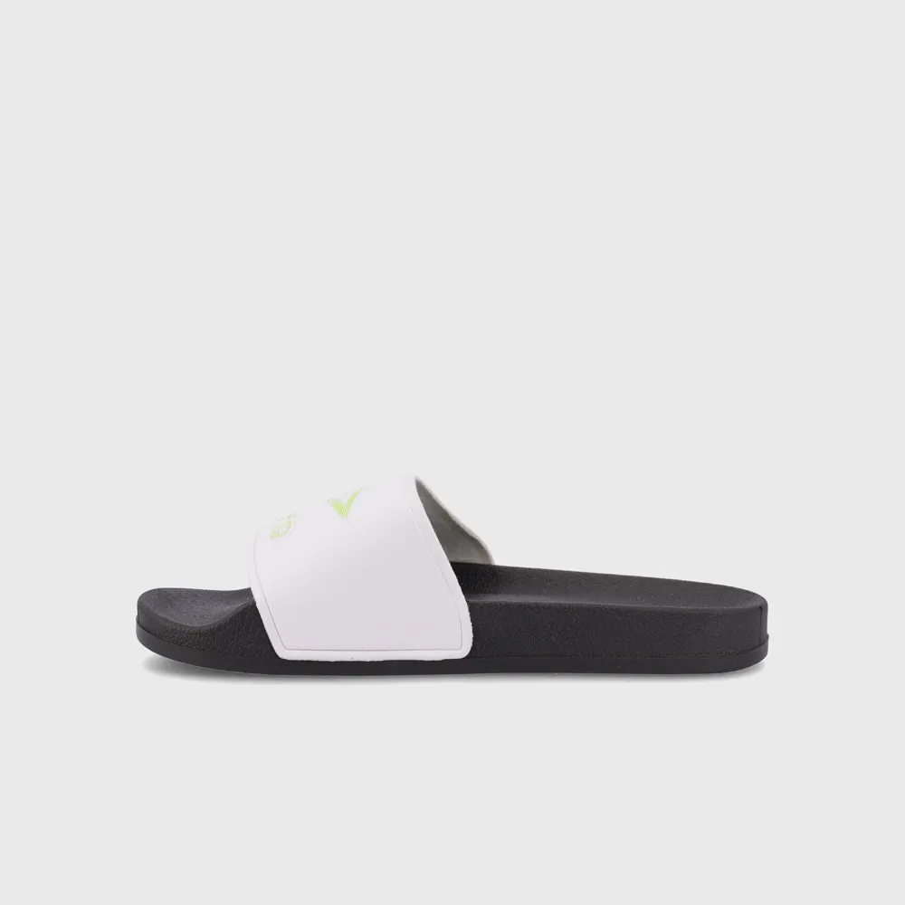 Umbro Mens Thumb Print Slide White/Black _ 182083 _ White