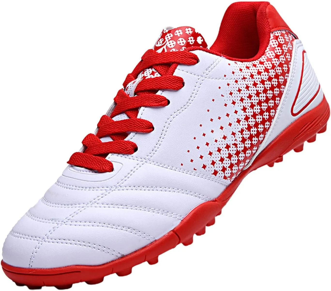 Unisex Big Kids Soccer Shoes Low Top Running Training Sneakers Lightweight Breathable Outdoor Football Sneaker
