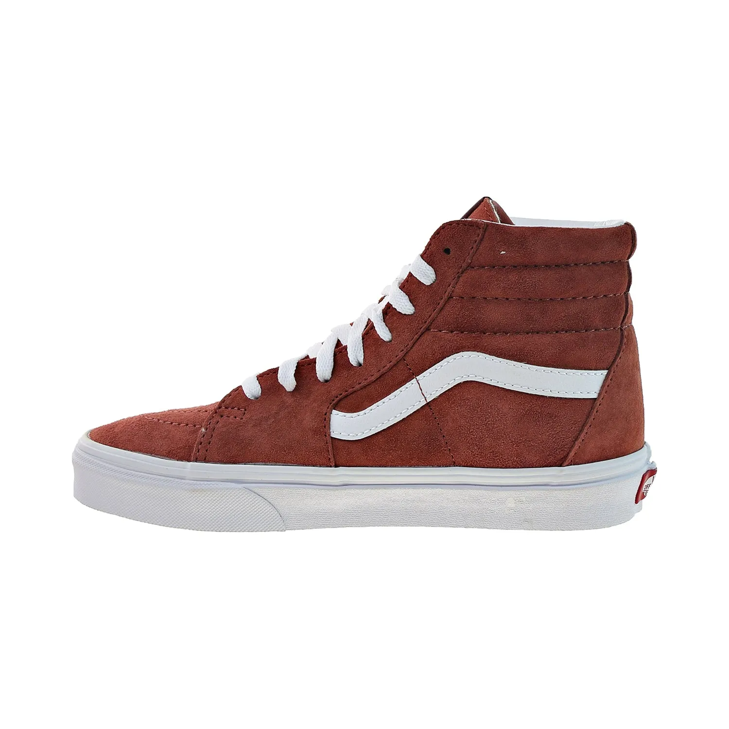 Vans Sk8-Hi Men's Shoes Burnt Brick-True White