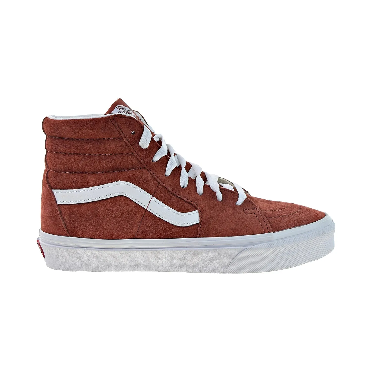 Vans Sk8-Hi Men's Shoes Burnt Brick-True White