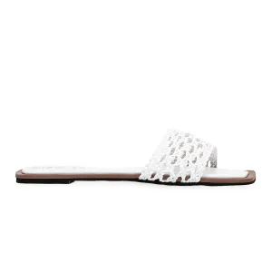 White Formal Slipper FR8234 White Formal Slipper FR8234