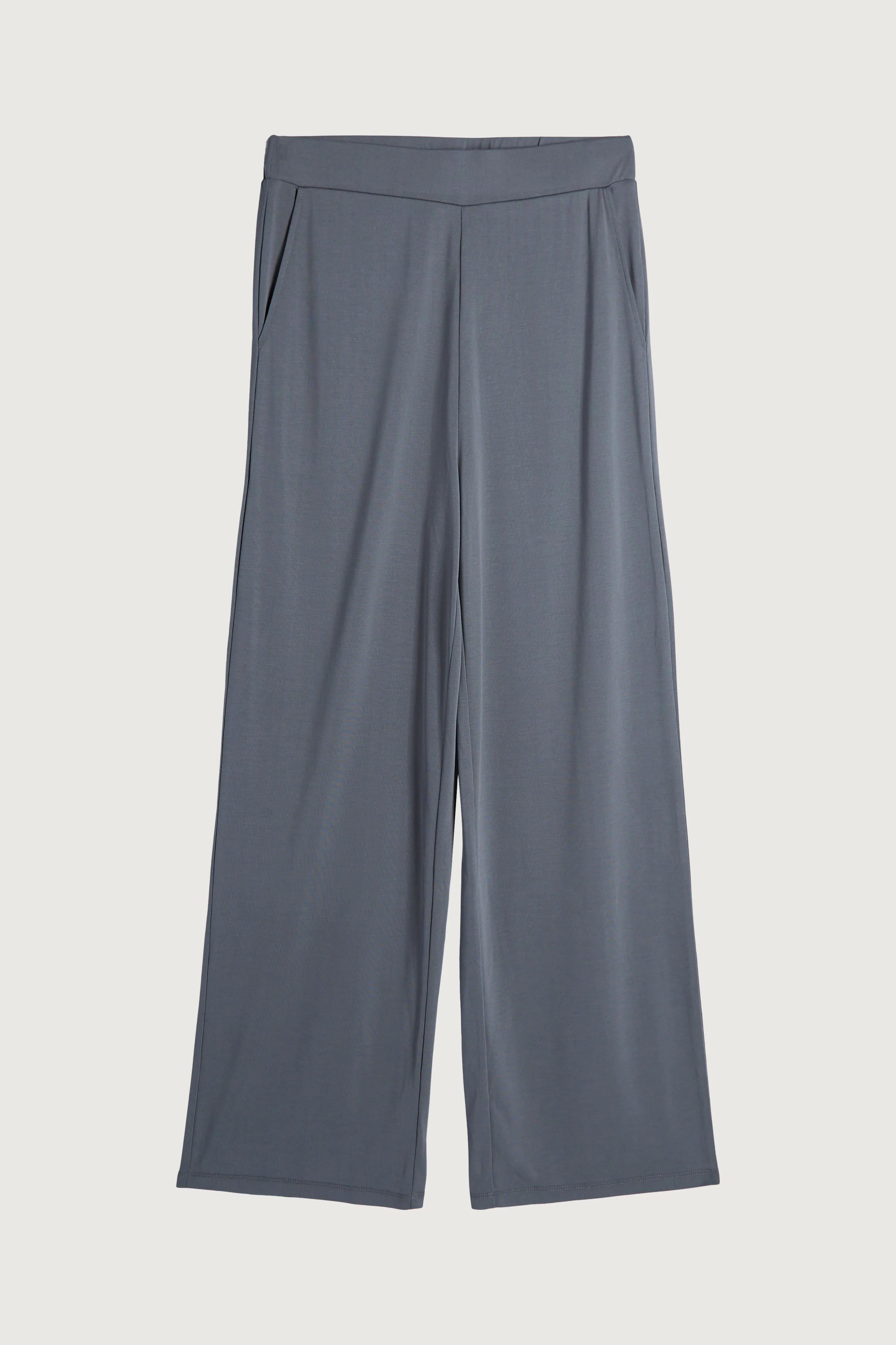 WIDE LEG KNIT PANT