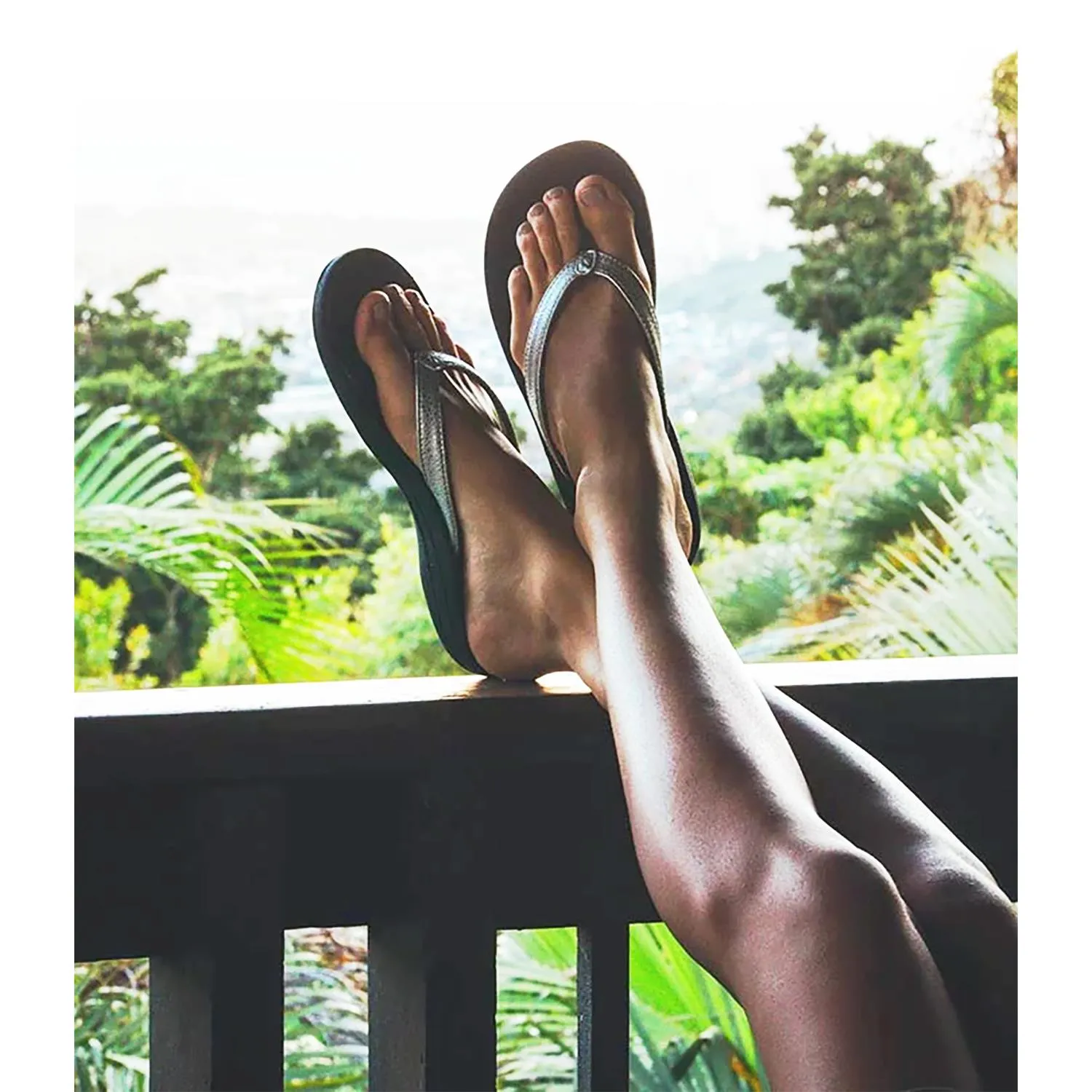 Women's OluKai Kulapa Kai Black/Black Synthetic