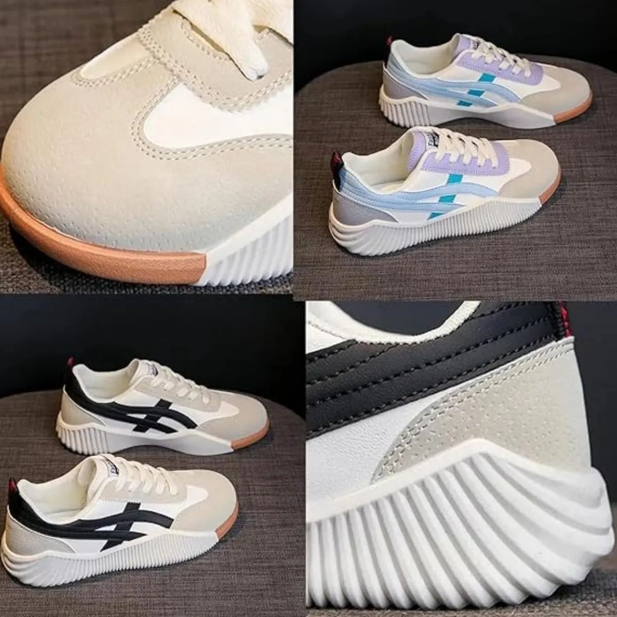 Women's Orthopedic Shoes, Vintage Casual Shoes, Lightweight Running Shoes Sneakers Lace Up Slip On Gym Out Workout Shoes