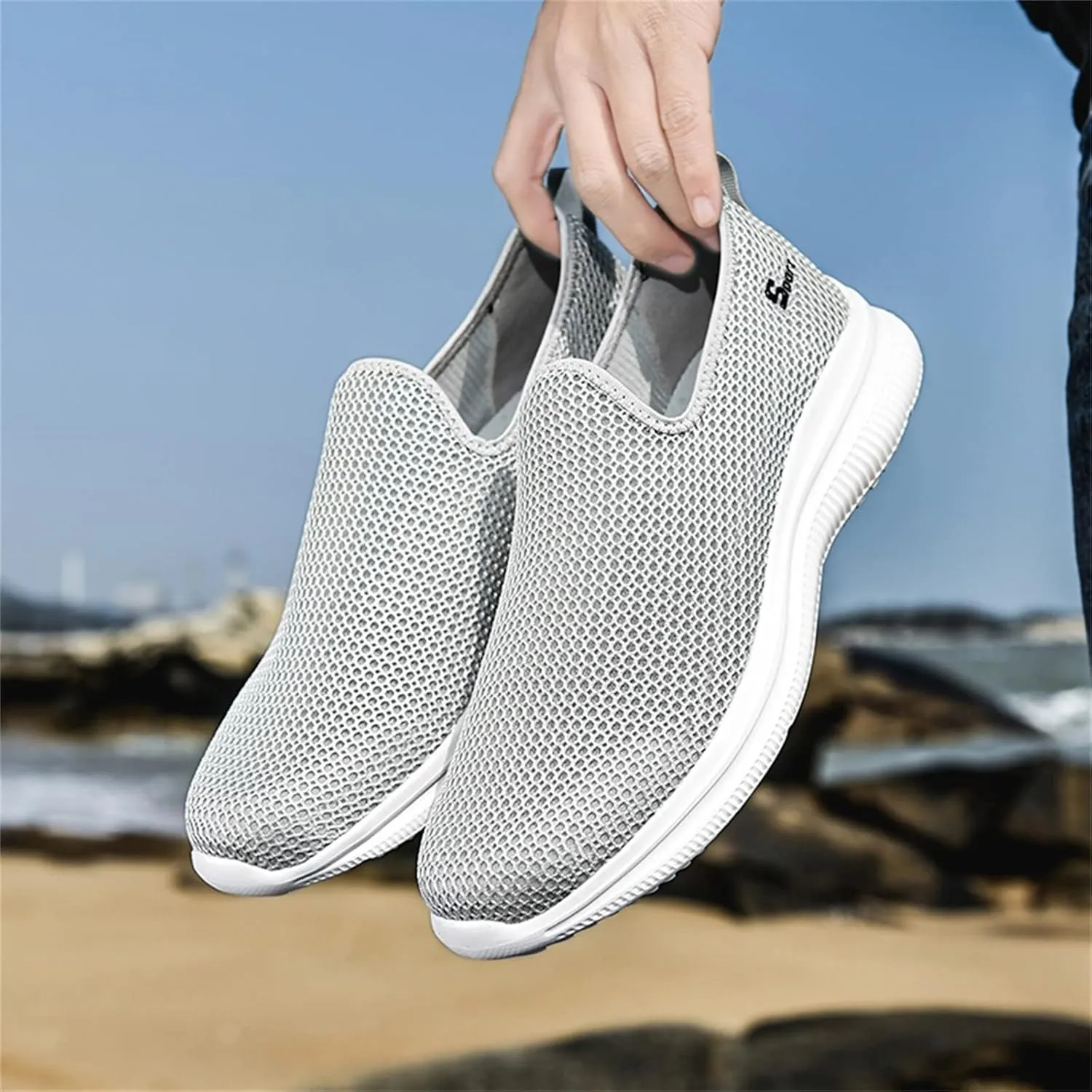Womens Running Shoes Lightweight Tennis Shoes Non Slip Mens Running Shoes Dressy Women's Shoes Casual Fashion Sneakers White Tennis Shoe Trainers Shoe