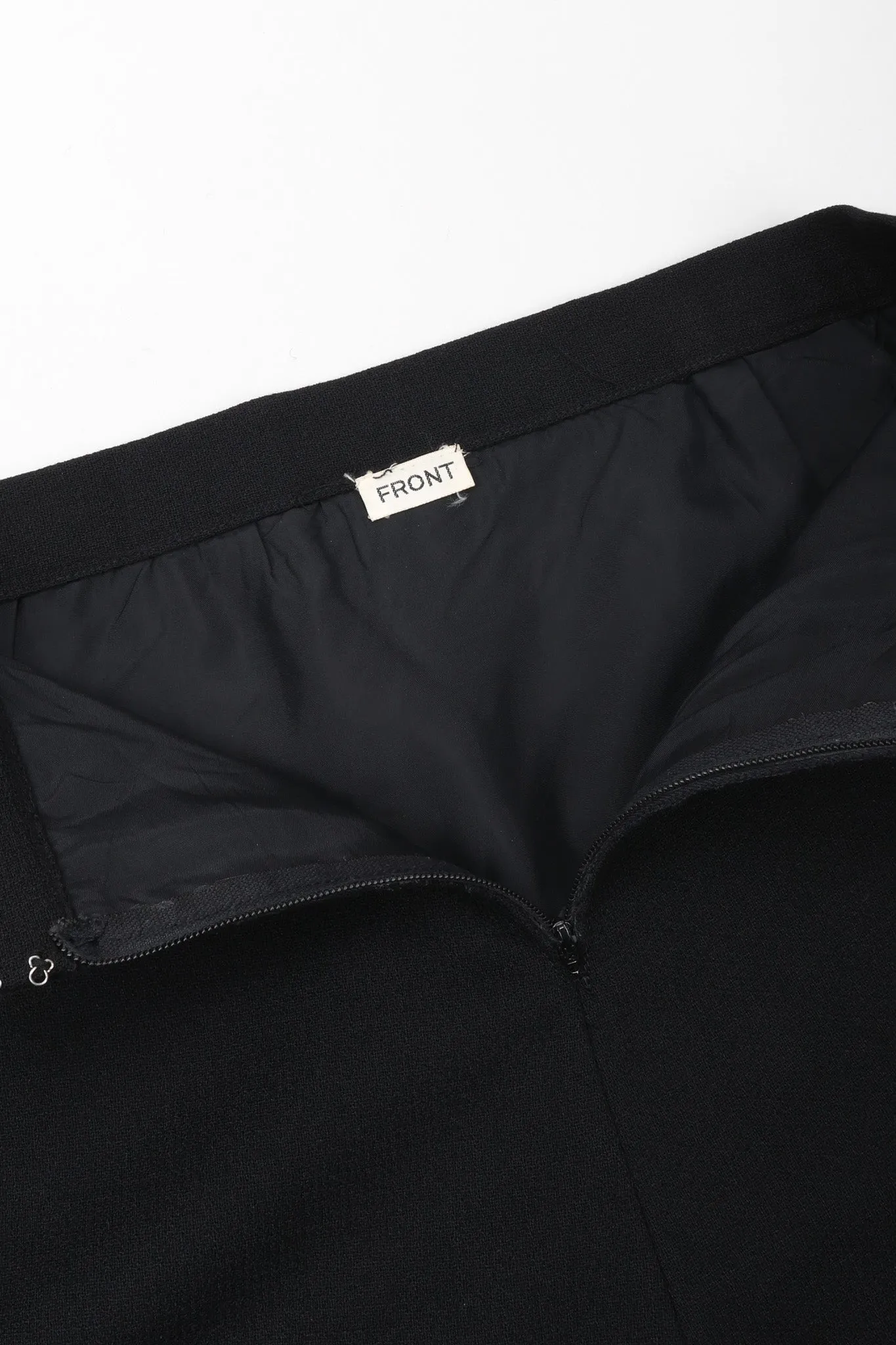Wool Grommet Skirt