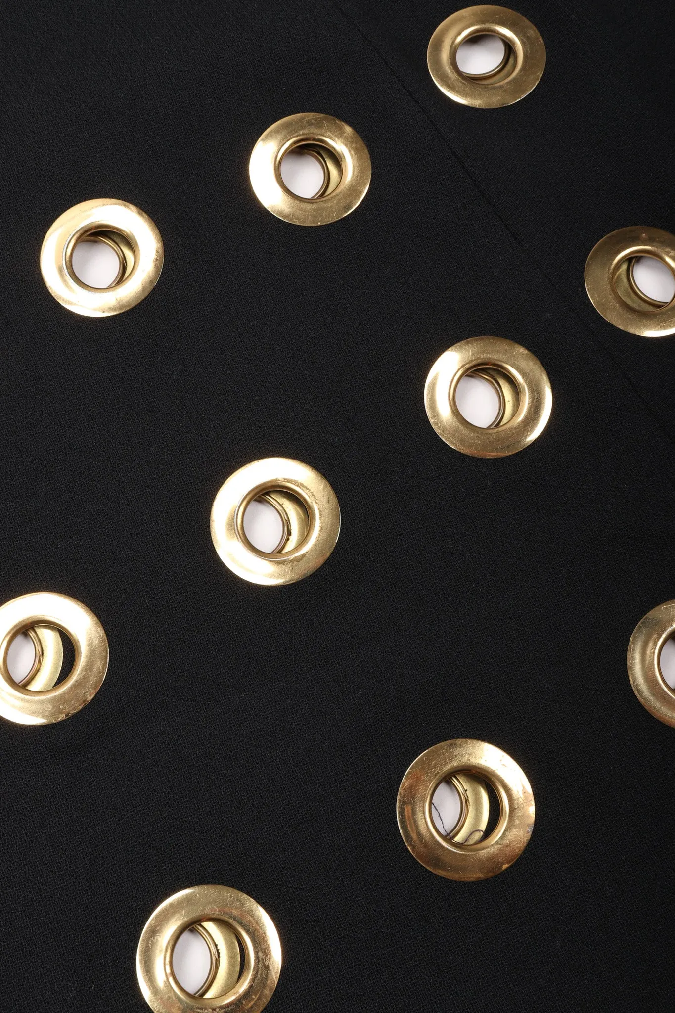 Wool Grommet Skirt