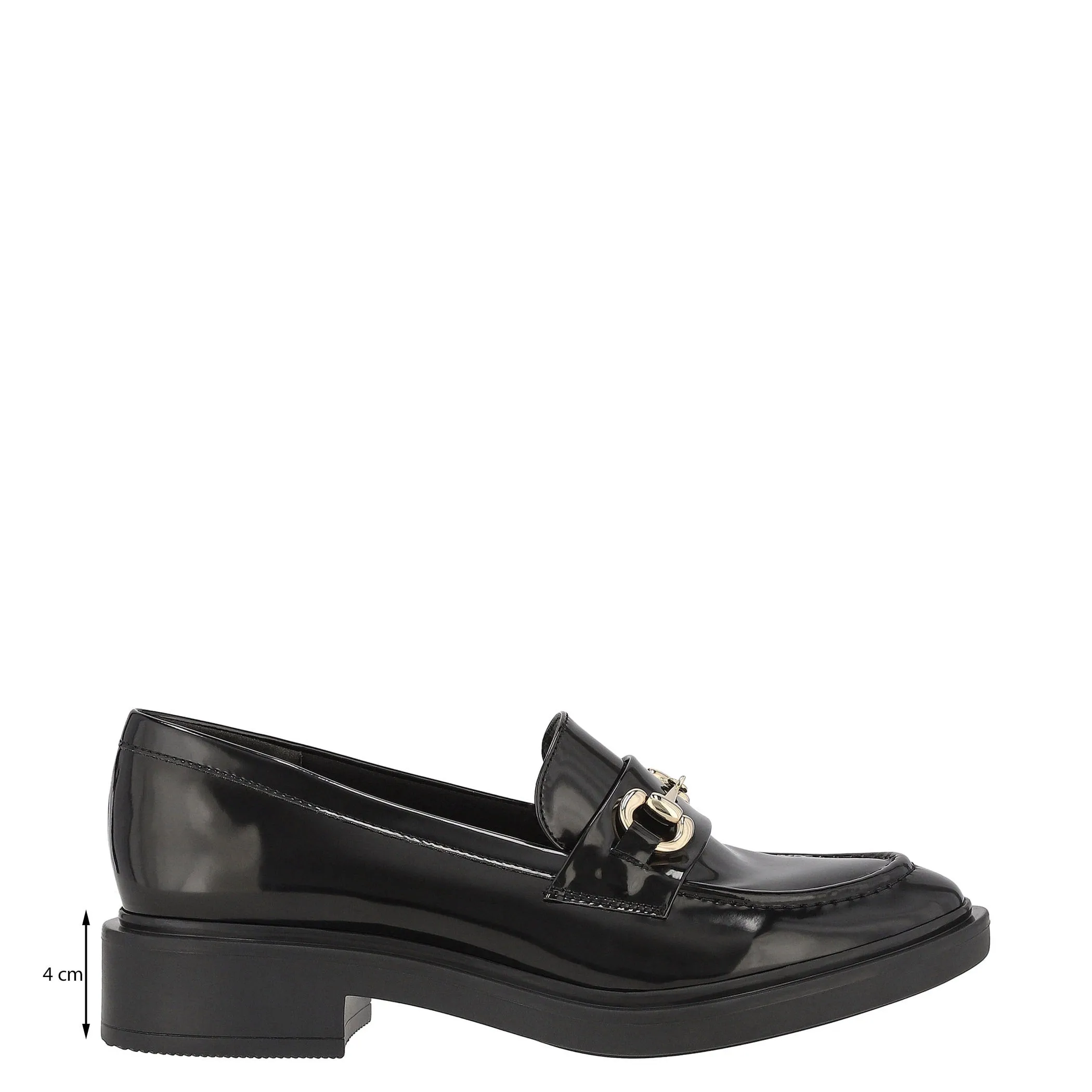 Zapato Tipo Mocasin Nojiko Sintetico Negro Westies